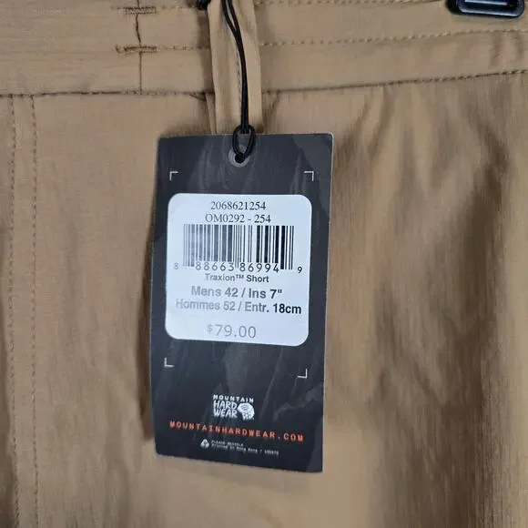 Mountain Hardwear Traxion Short Size 42